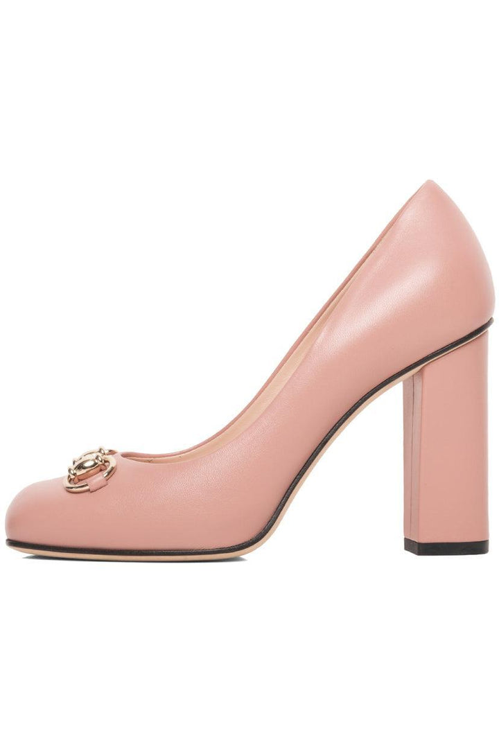 Gucci Size 35.5 Horsebit Detail Pumps