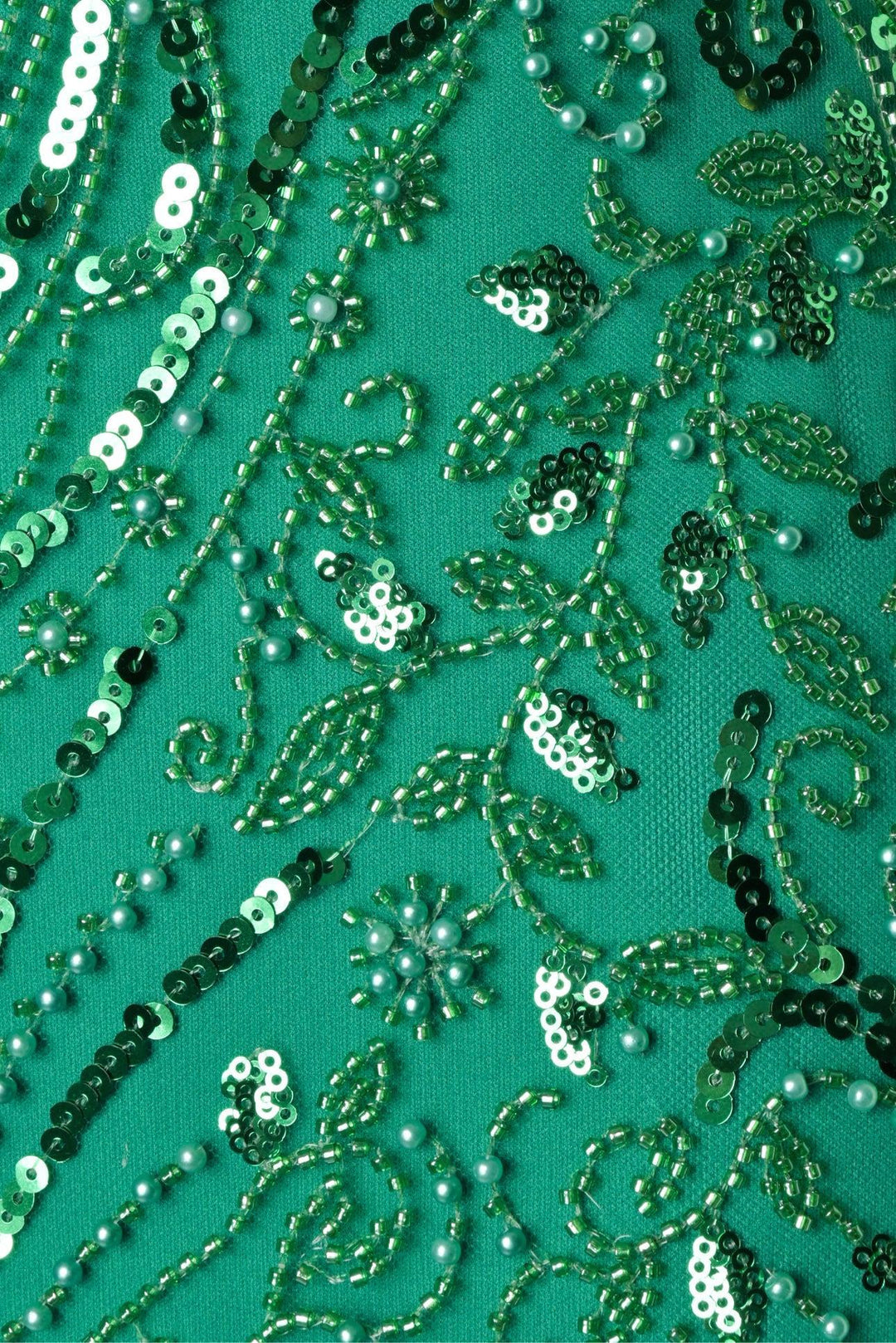 Tadashi Shoji Size 2 Cap Sleeve Beaded Gown