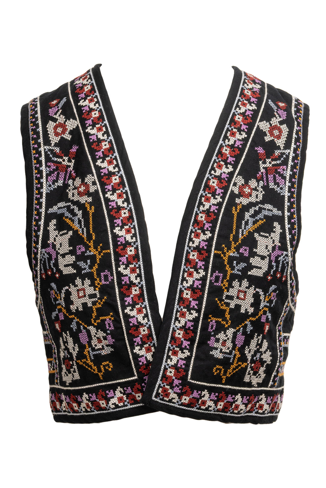 BA&SH Size 1 Embroidered Vest