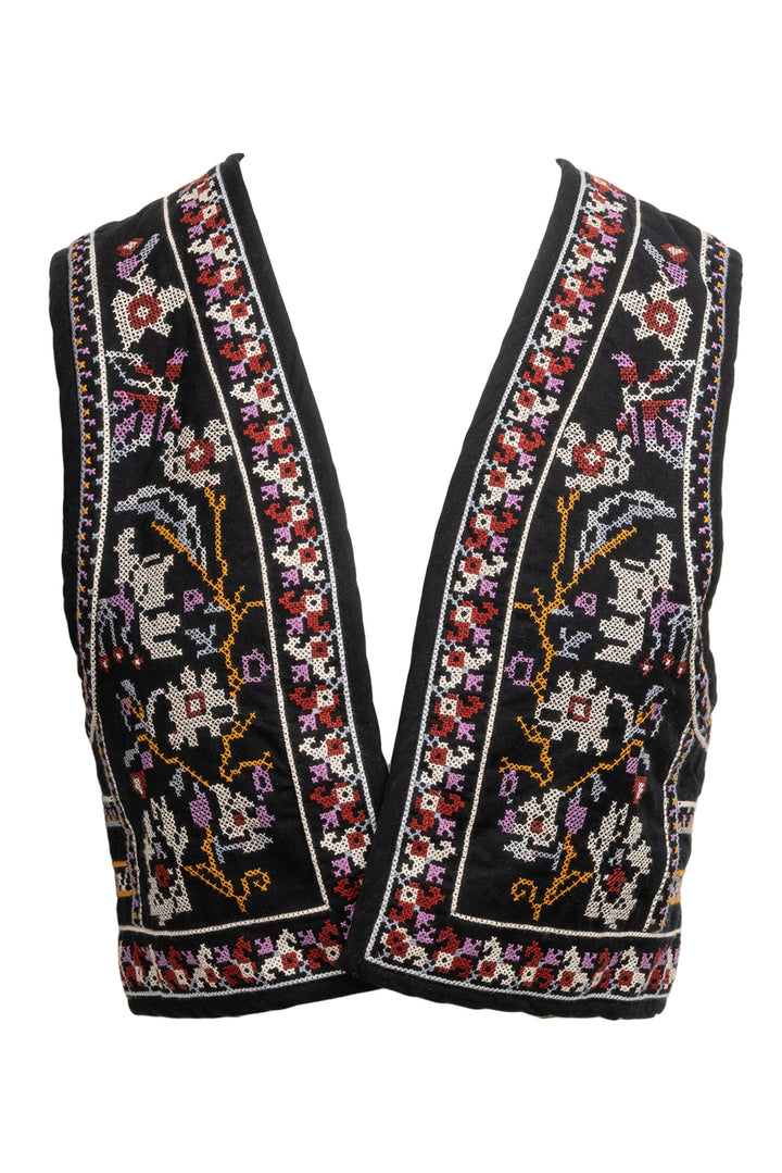 BA&SH Size 1 Embroidered Vest