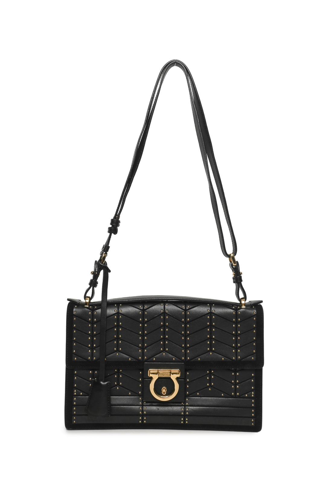Salvatore Ferragamo Aileen Leather Shoulder Bag