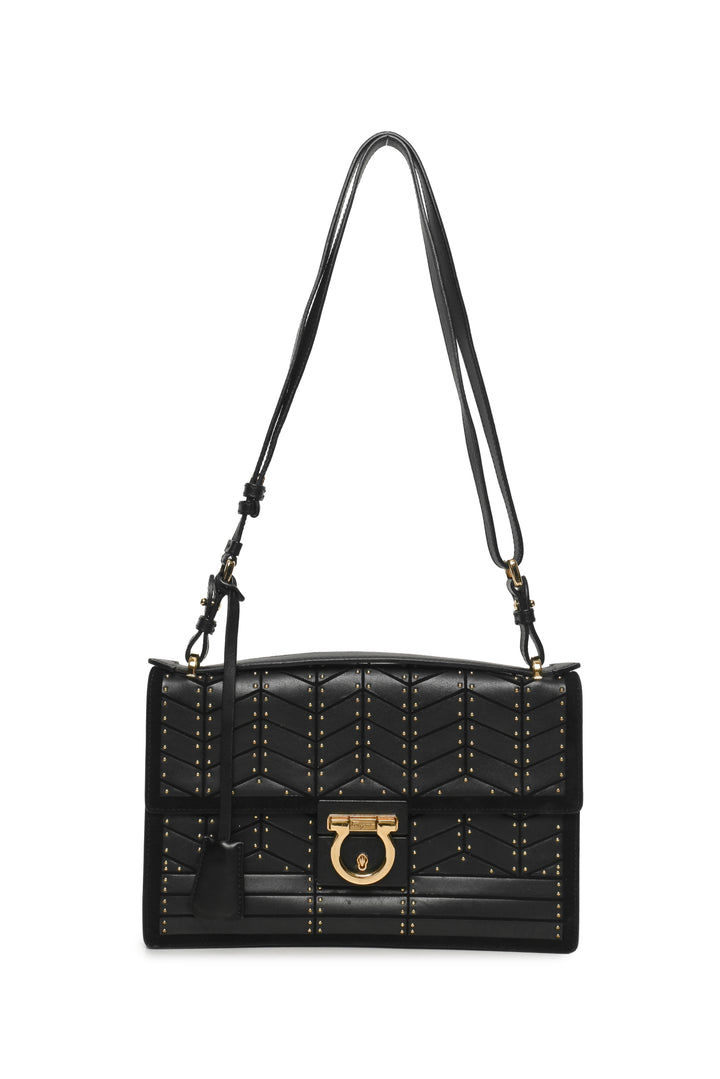 Salvatore Ferragamo Aileen Leather Shoulder Bag