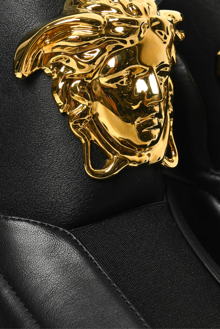 Mens Shoe Size 41.5 Versace Men's Medusa Palazzo Slip-On High Top Sneakers