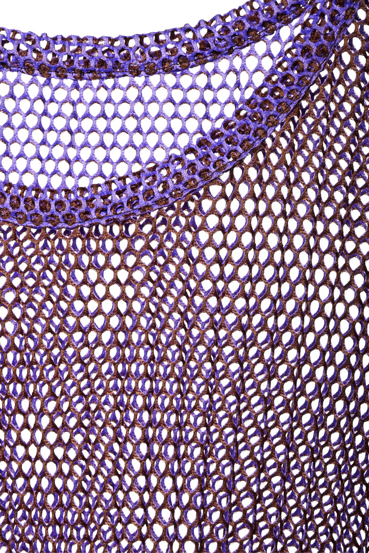 Issey Miyake Size 2 Loose Knit Short Sleeve Tops