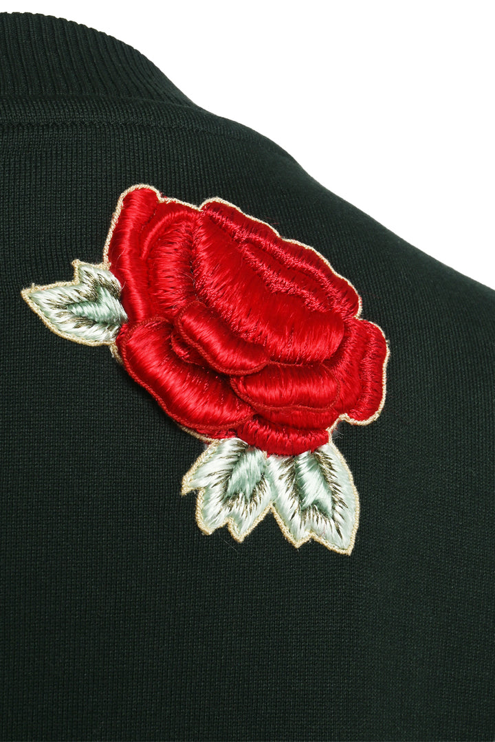 Dolce & Gabbana Size 48 Sacred Heart Embellished Sweatshirt