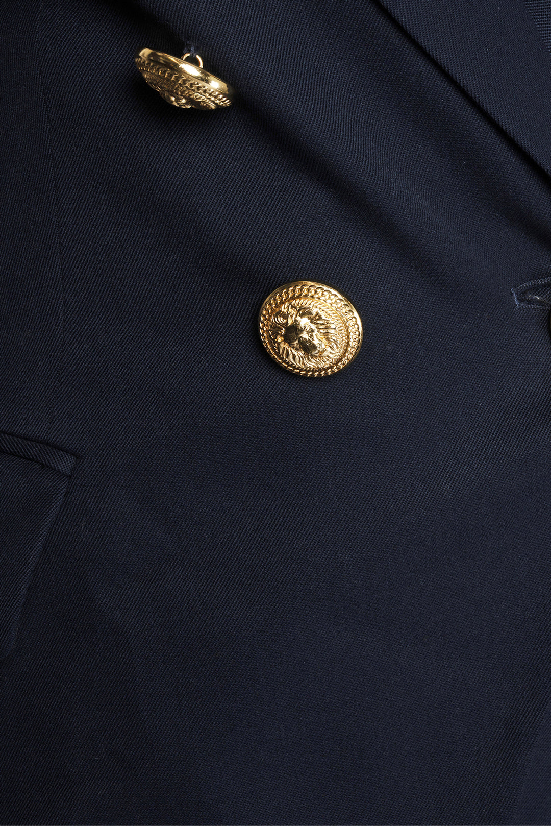 Balmain Size 34 Double Breasted Blazer