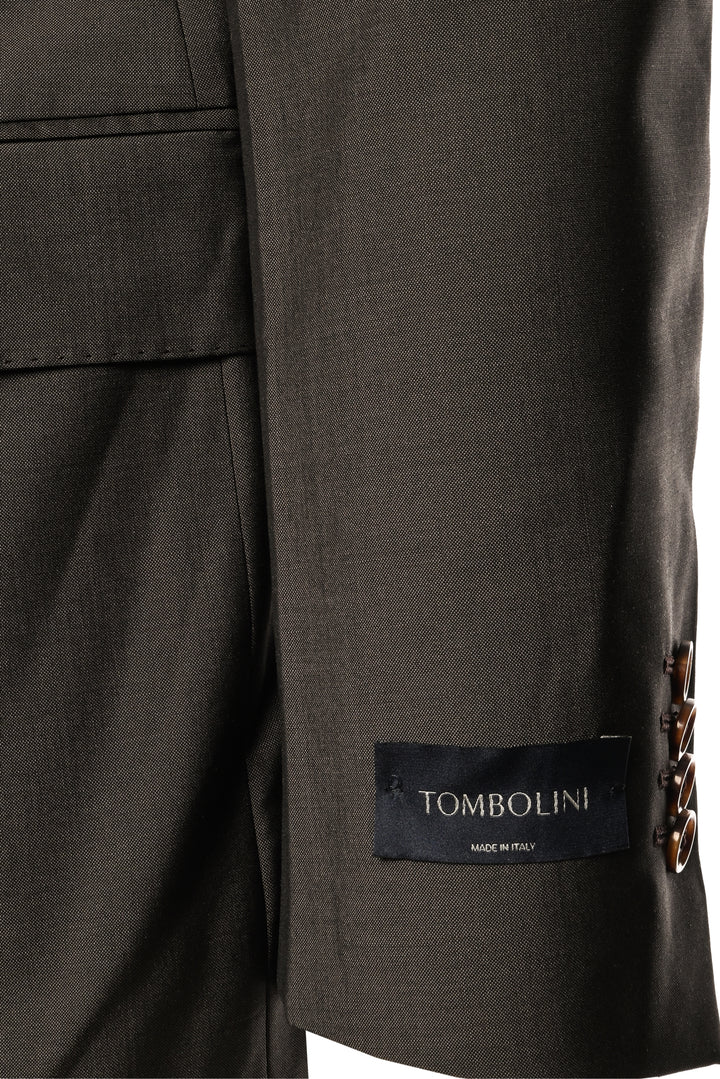 Tombolini Size 40 Men's Single Breasted Blazer Wool-Blend Suit
