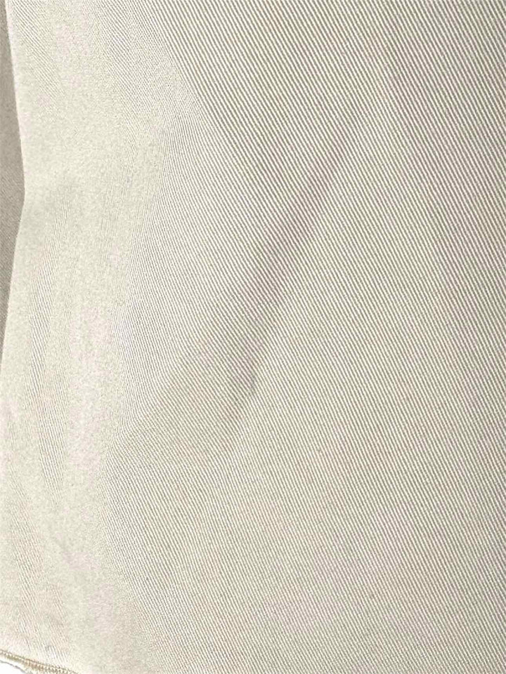 Prada Size 42 Pleated Cotton Skirt
