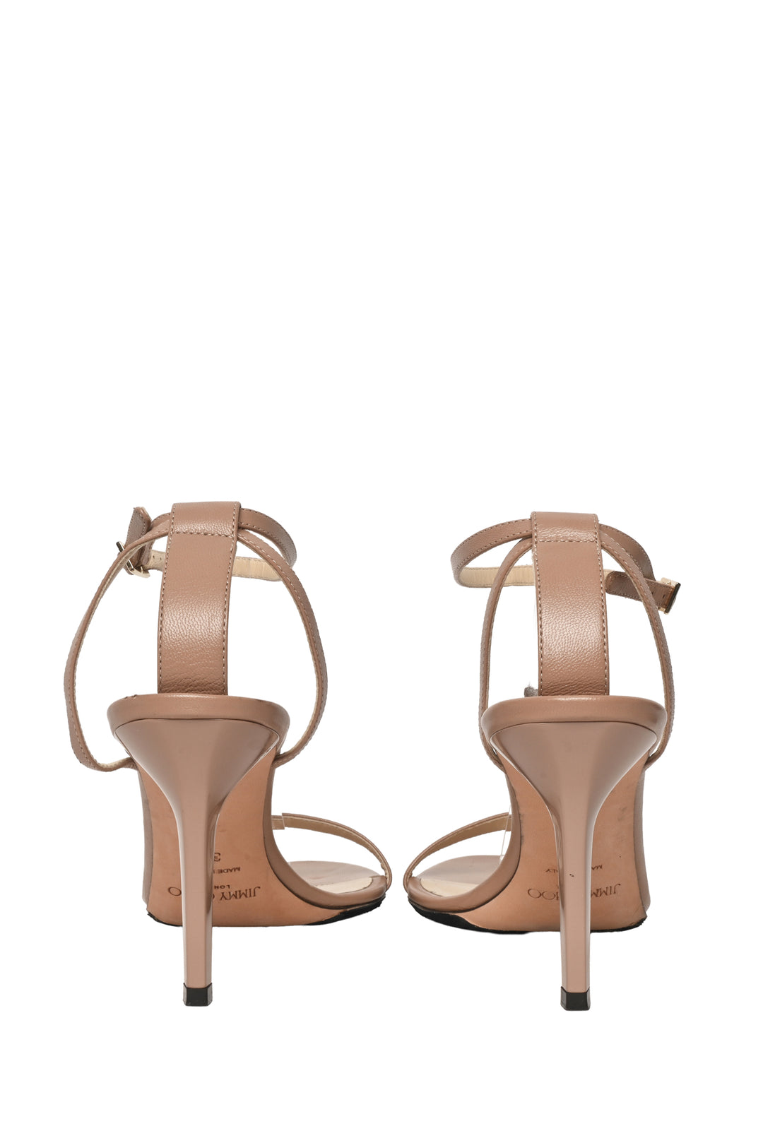 Jimmy Choo Size 39 Minny Leather Sandals