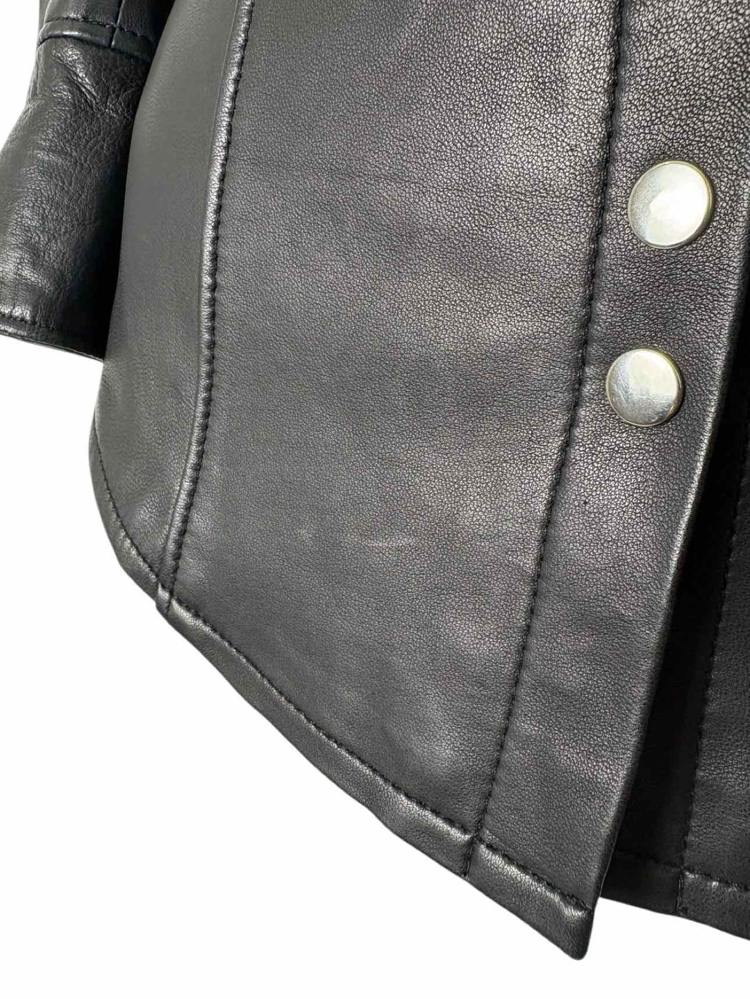 Balmain Leather Patch Pocket Size 36 Tops