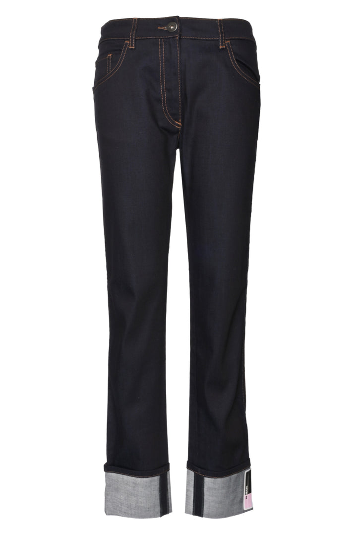 Prada Size 26 2017 Cuffed Skinny Jeans