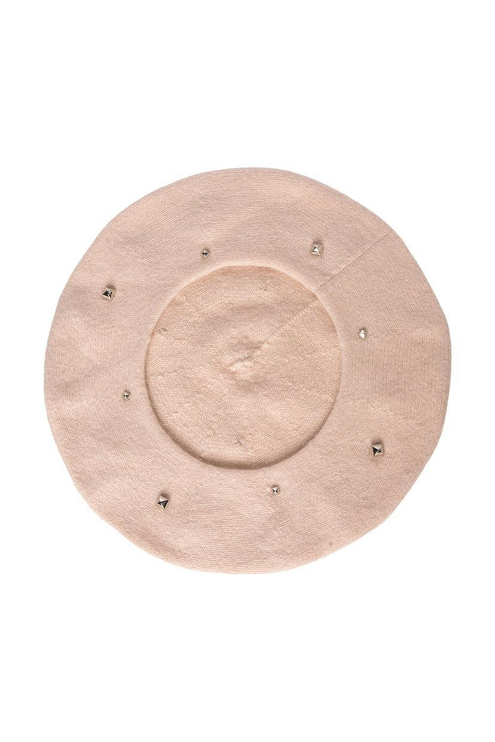 Hermes Size L Cashmere Studded Darling Beret