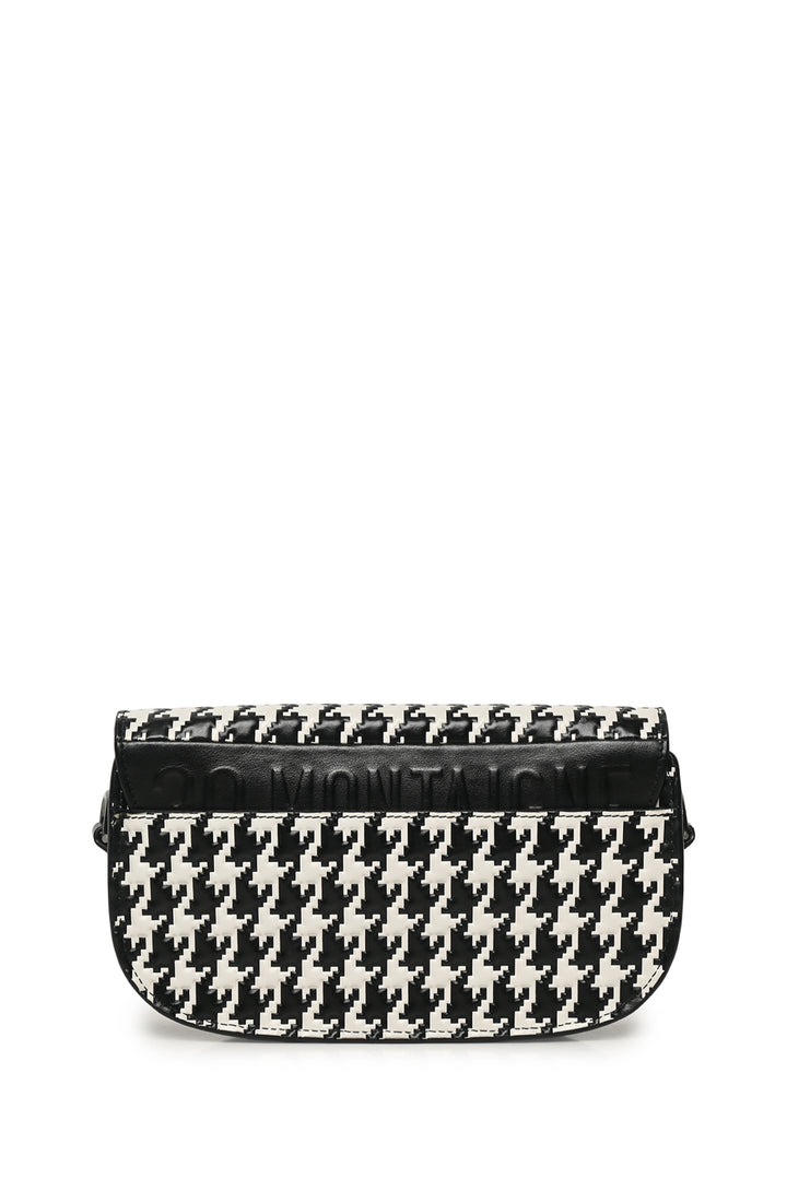 Dior 2022 Bobby East-West Houndstooth Shoulder Bag