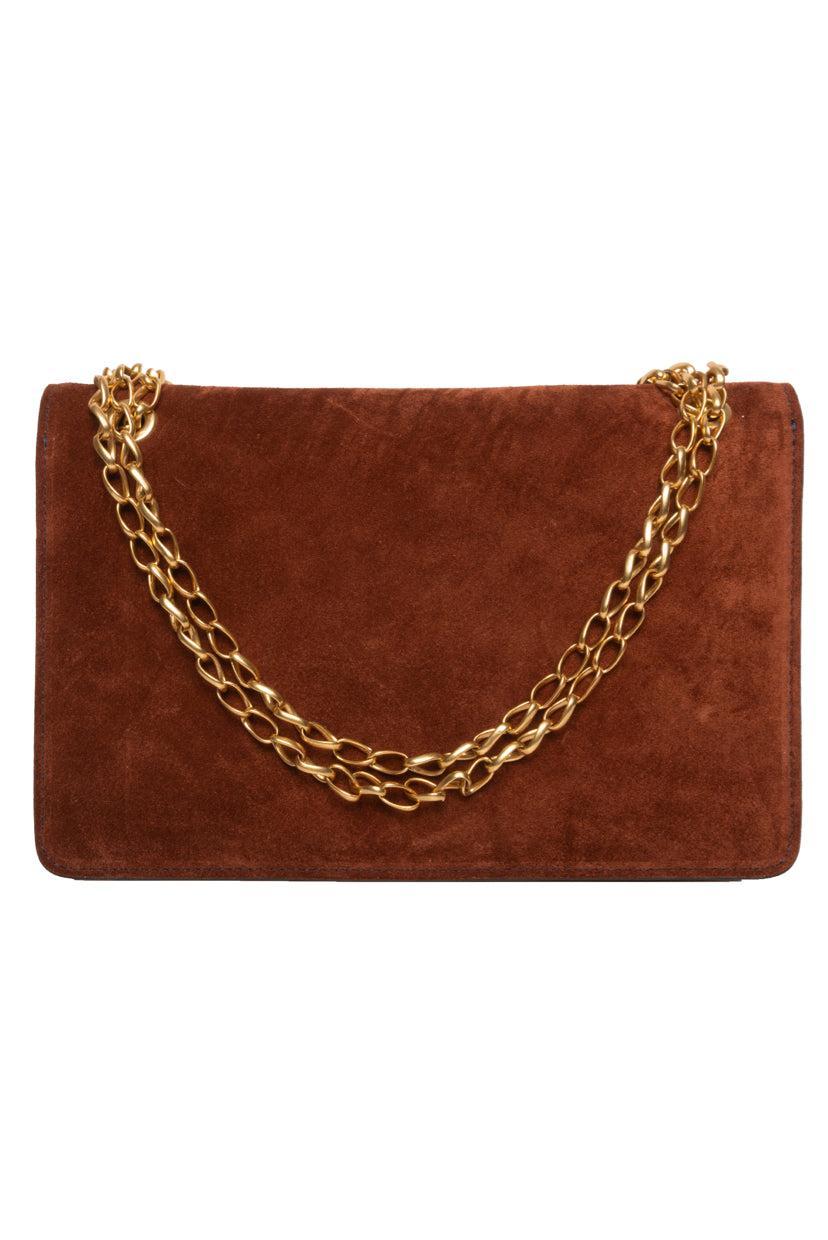 Frame Suede Le Signature Shoulder Bag