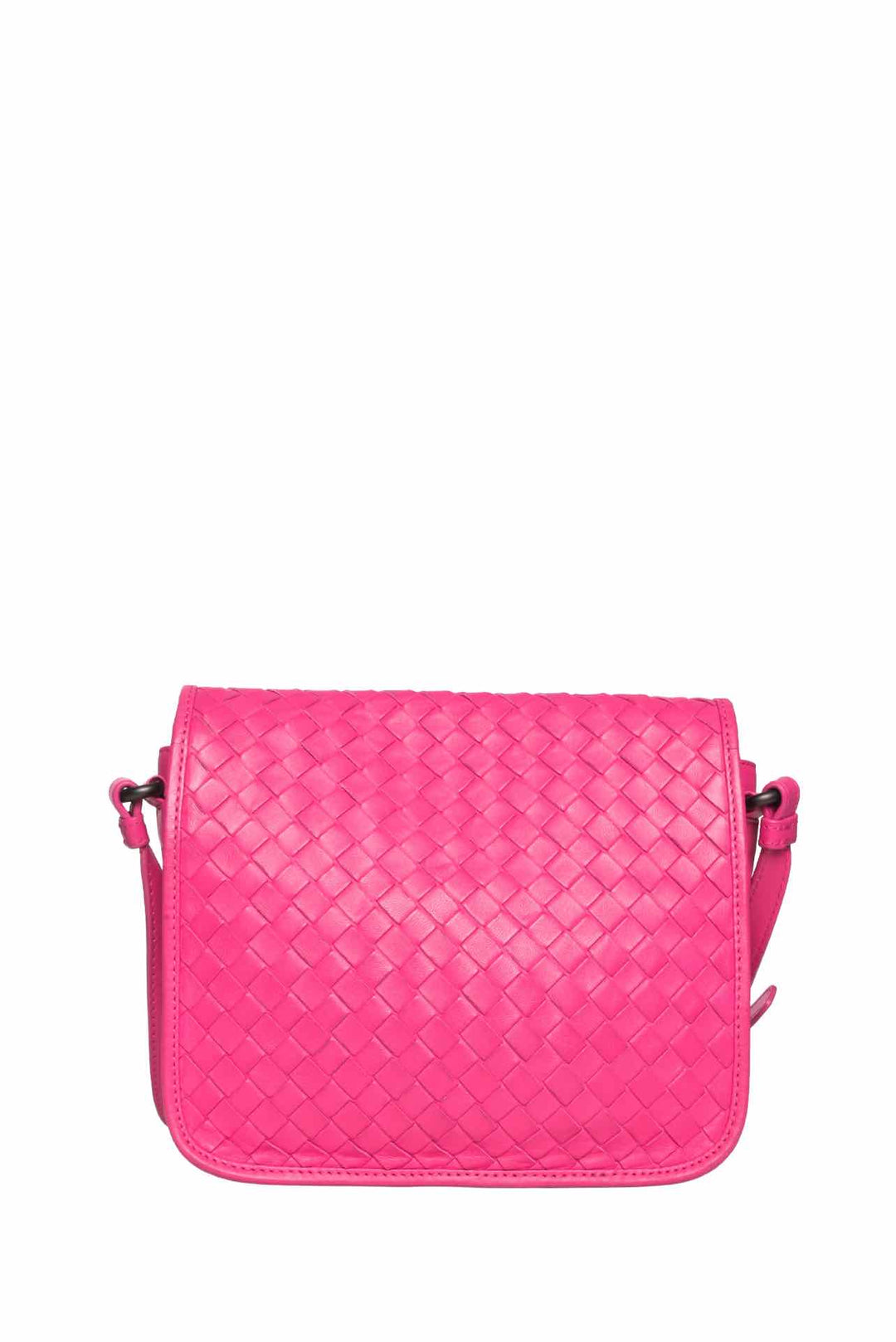 Bottega Veneta Intrecciato Leather Full Flap Crossbody