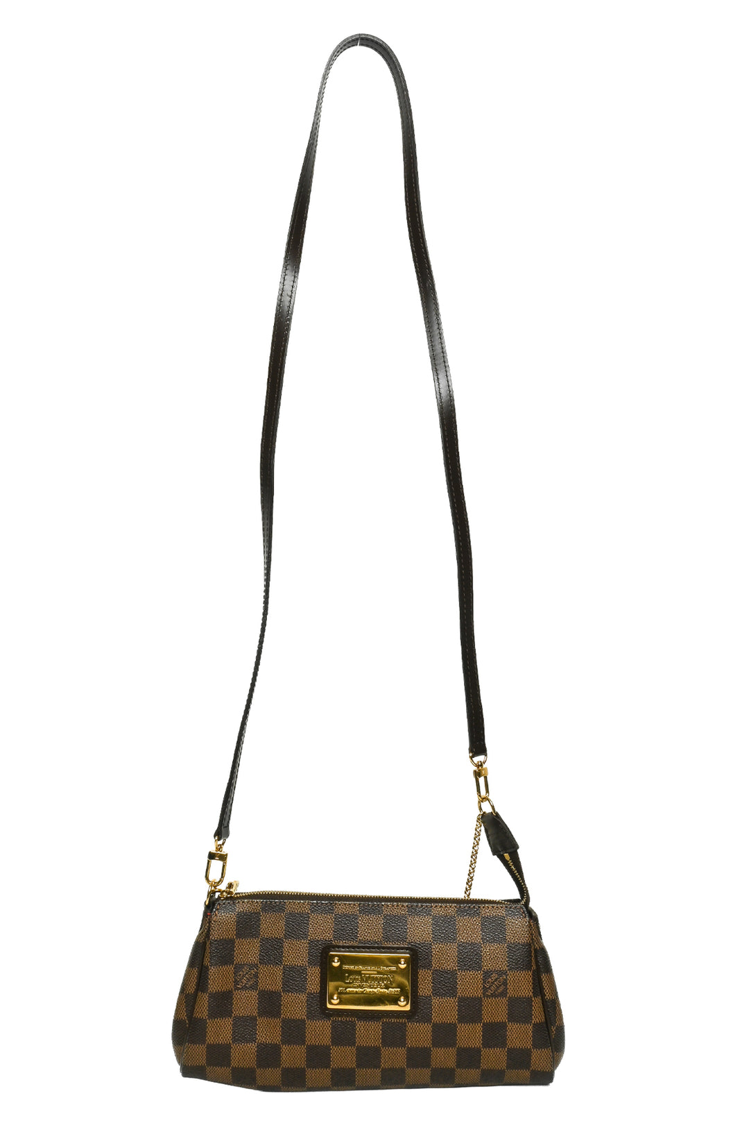 Louis Vuitton 2009 Damier Ebene Eva Pochette