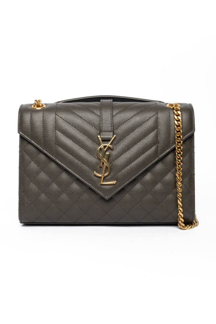 Saint Laurent 2020 Medium Envelope Shoulder Bag