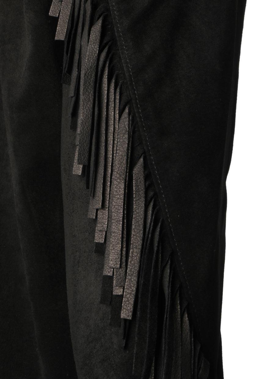 Nili Lotan Size S Suede Fringe Jacket