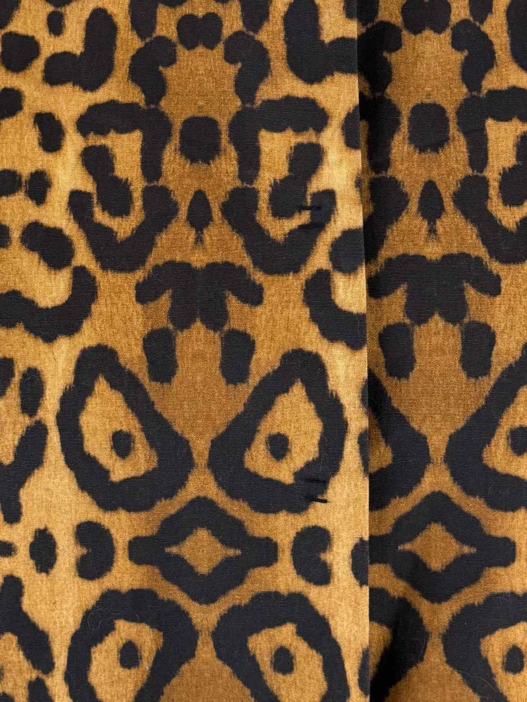 Giambattista Valli Size 4 Sleeveless Leopard Print Jacket
