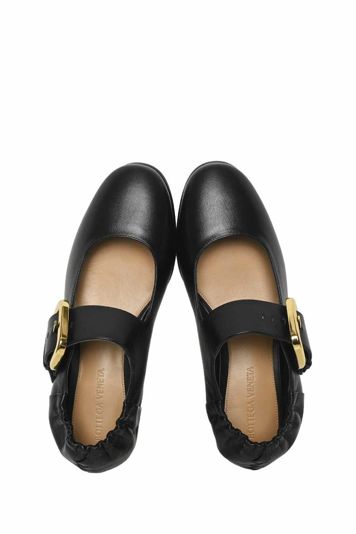 Bottega Veneta Size 35.5 Astaire Mary-Jane Ballerina Flats