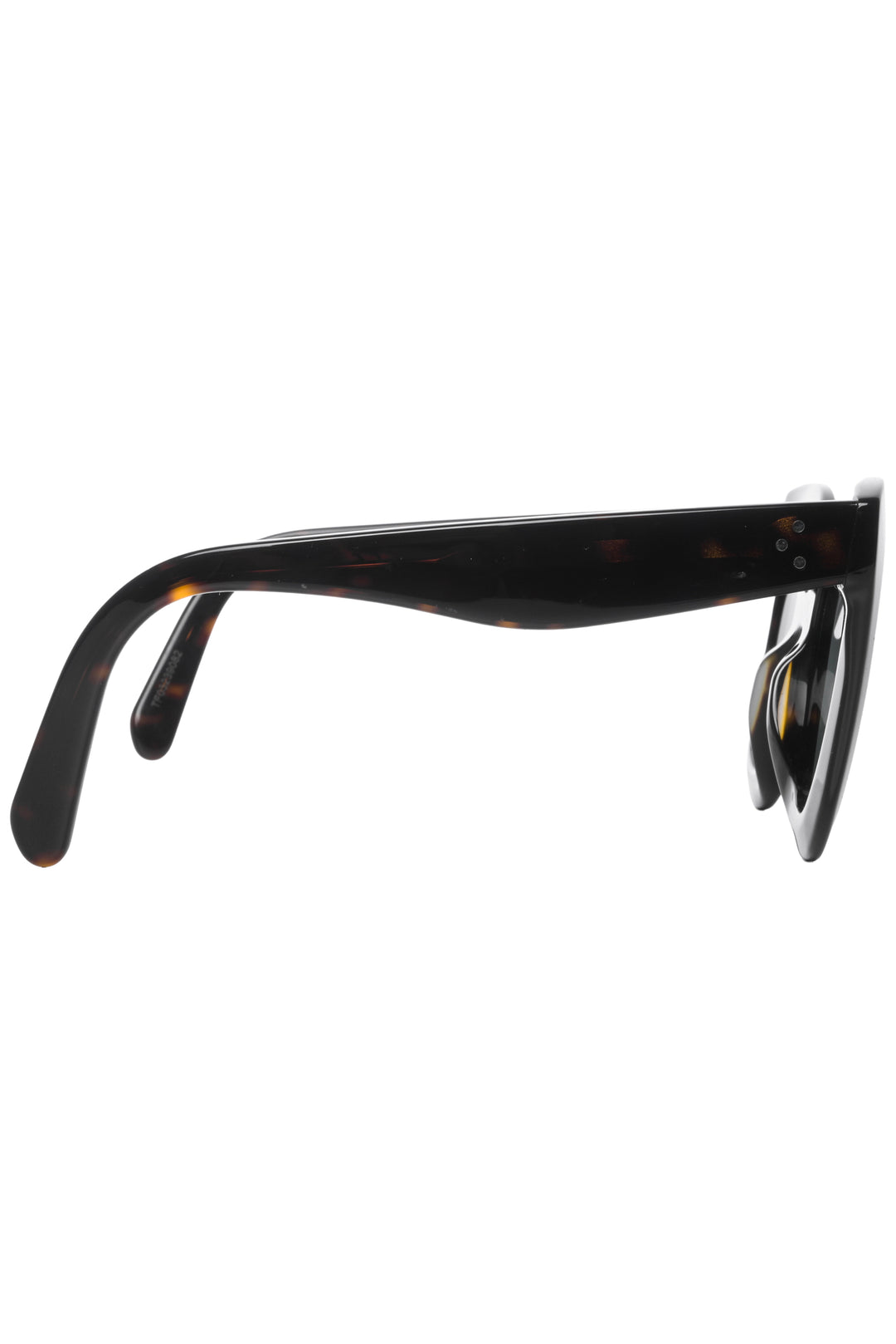 Celine Tortoiseshell Oversized Sunglasses