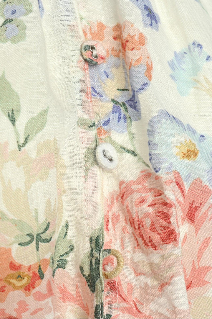 Zimmermann Size 2 Bowie Floral Mini Dress