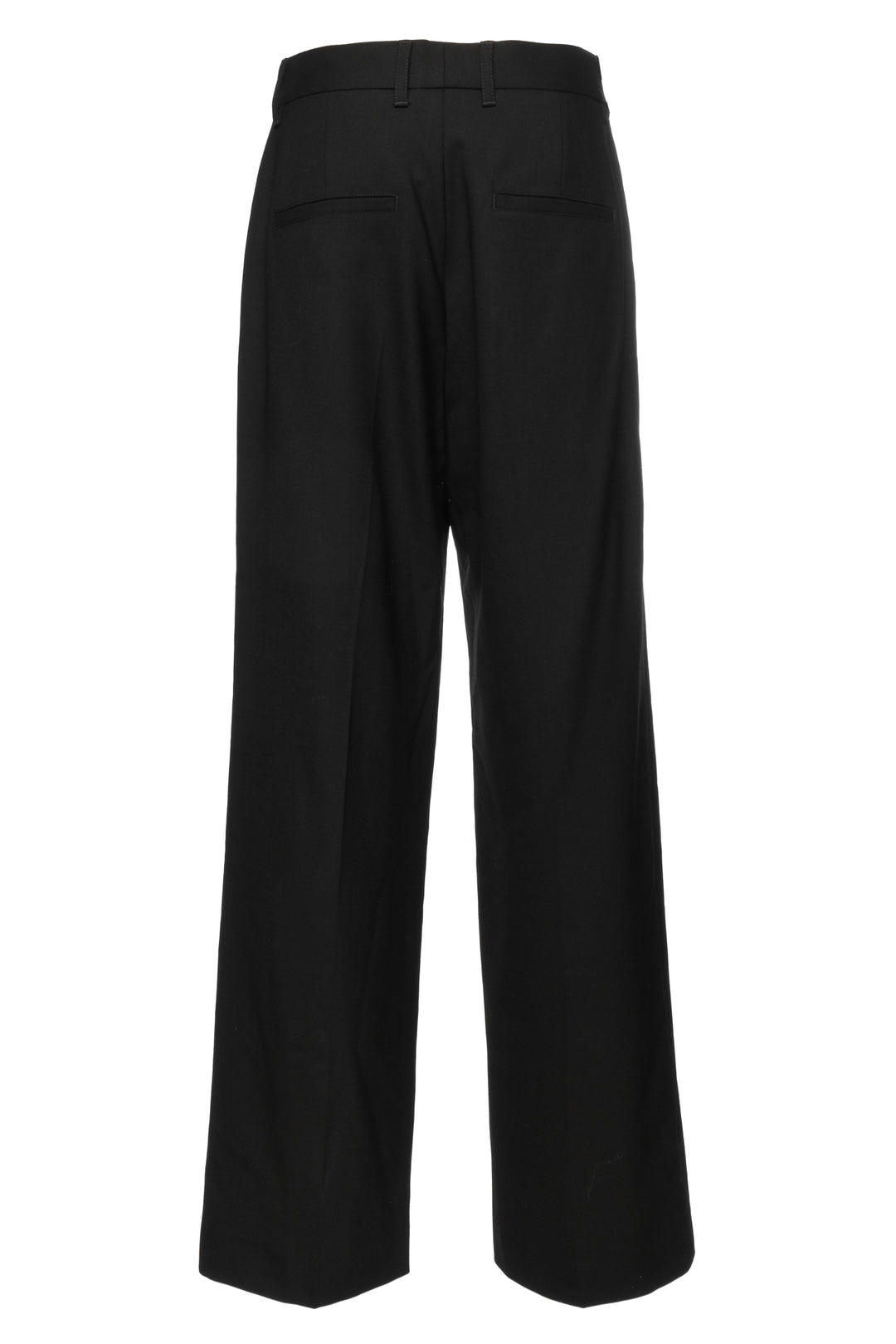 Maria McManus Size 8 Wool Basketweave High Waisted Trousers