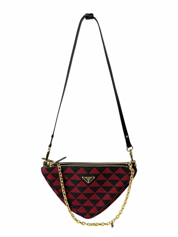 Prada Symbole Triangle  Purse