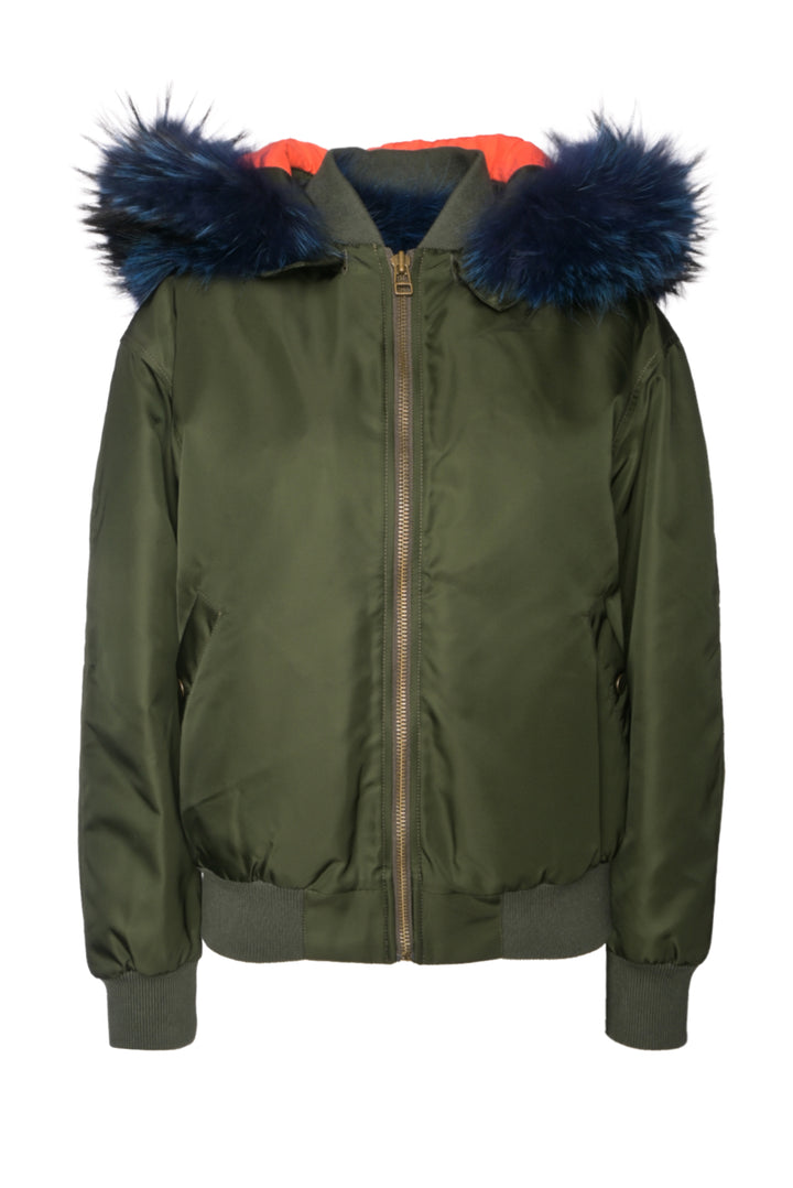 Mr & Mrs Italy Size XS Fur Lined Jacket