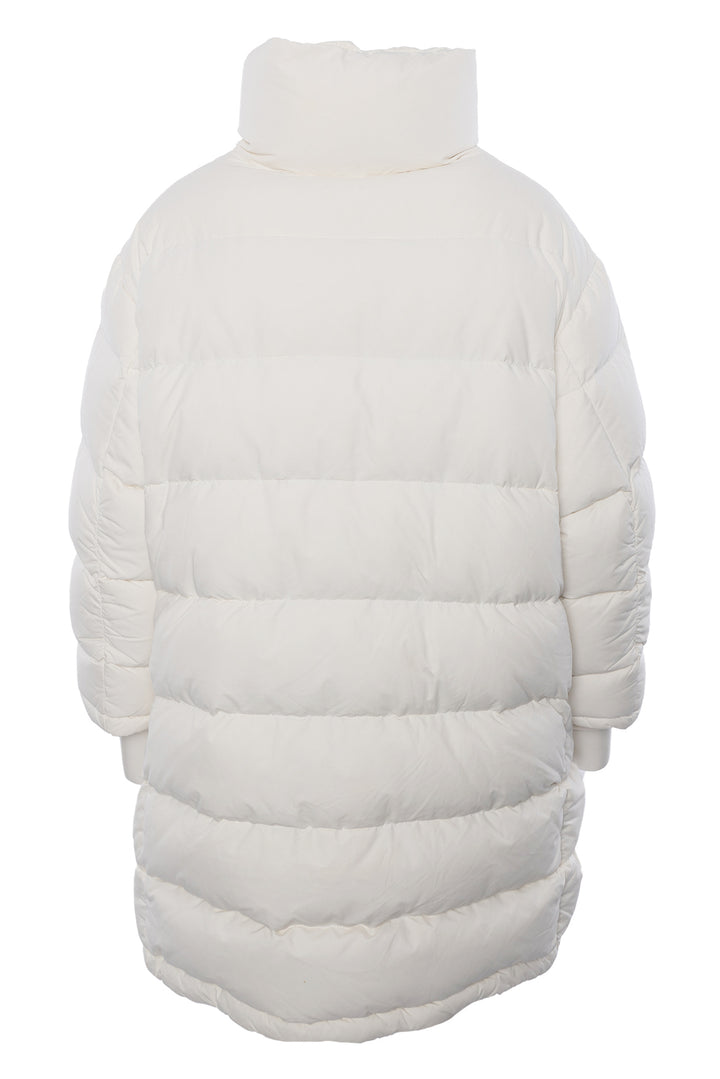 Balenciaga Size 38 Quilted Down Coat