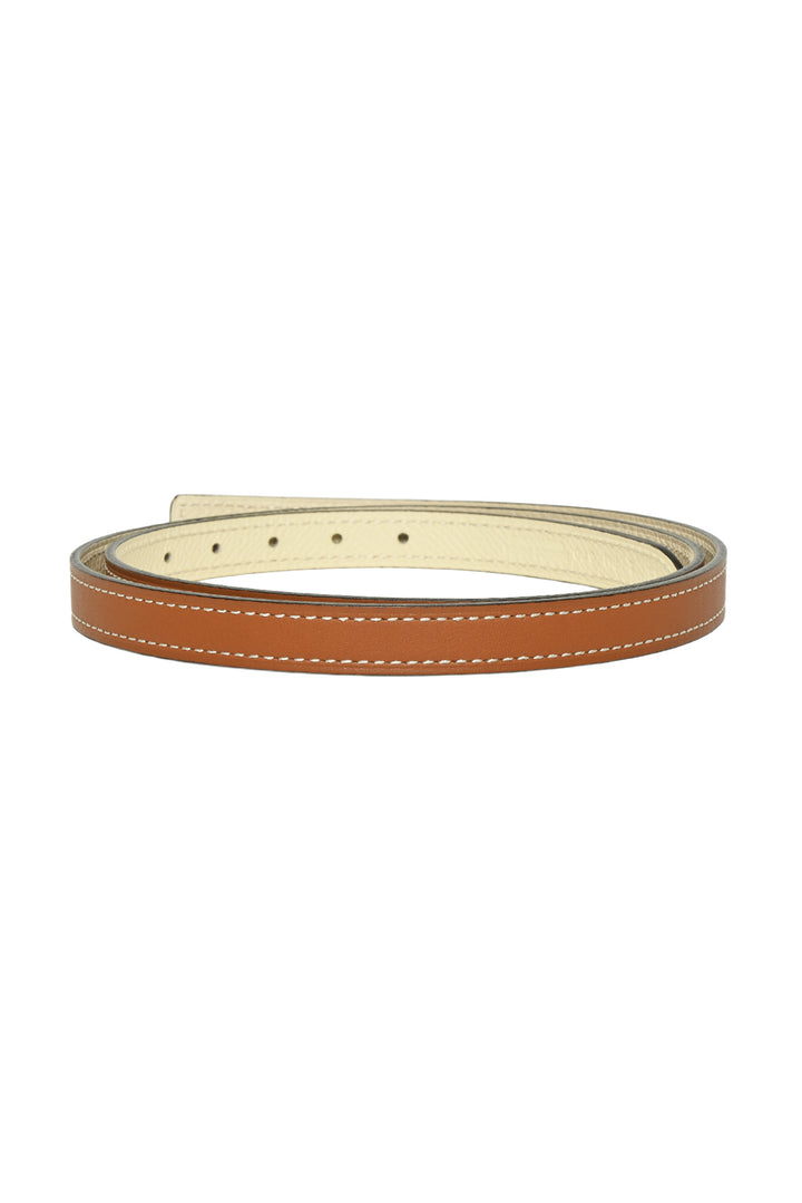 Hermes 2021 Reversible 13mm Swift & Epsom Leather Belt Strap