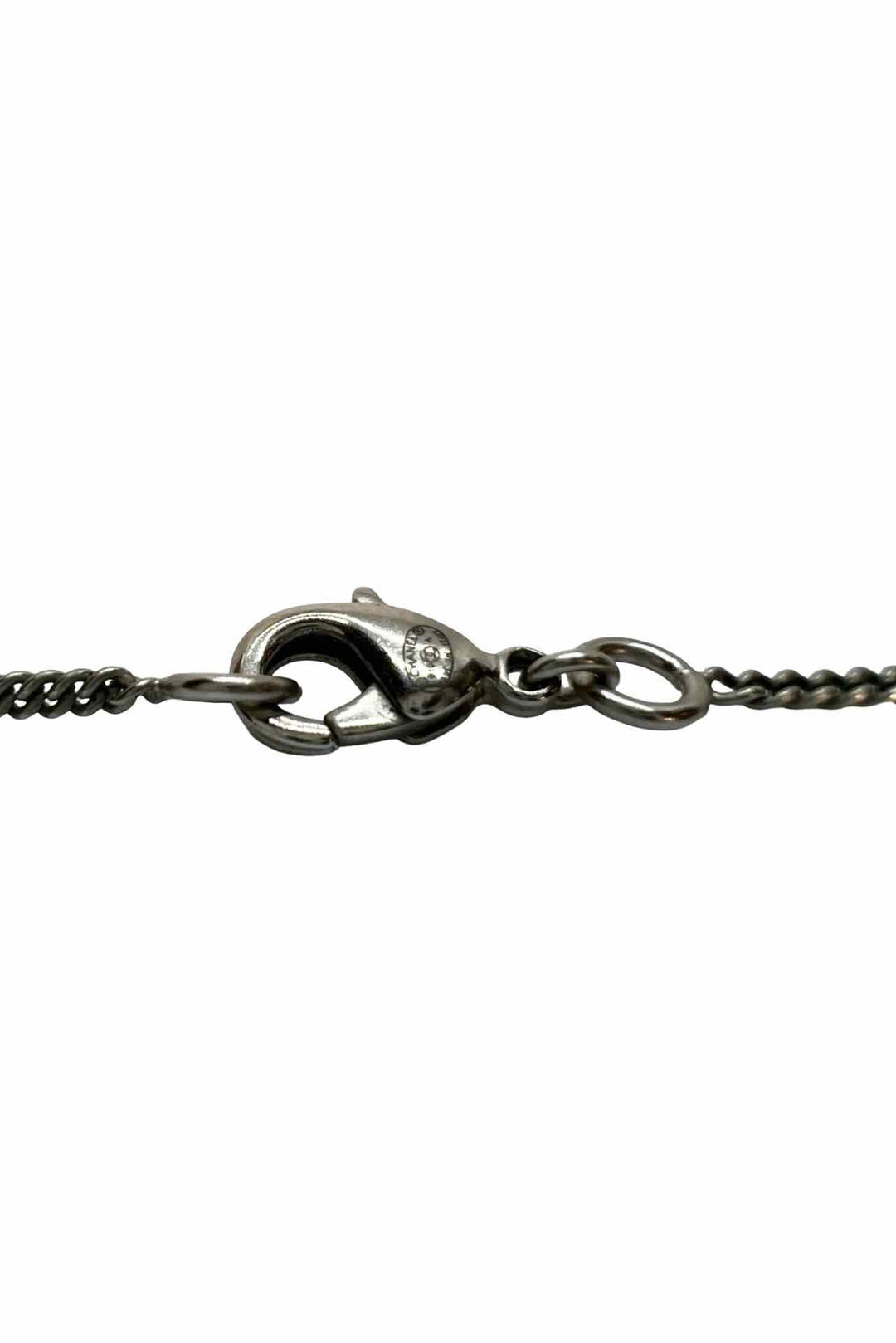 Chanel 2010 CC Logo Drop Necklace