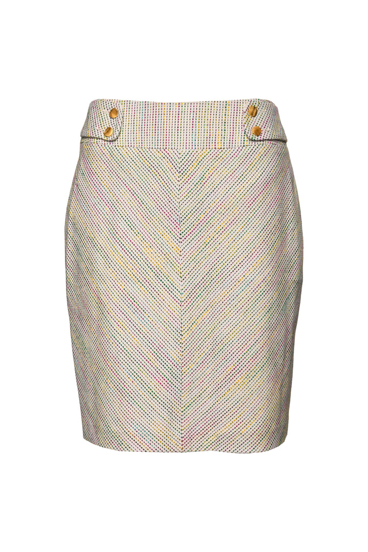 Trina Turk Size 10 Short Sleeve Blazer & Skirt Set