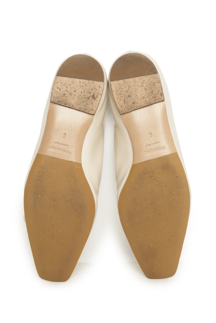 Ferragamo Size 6 Annie Ballerina Flats