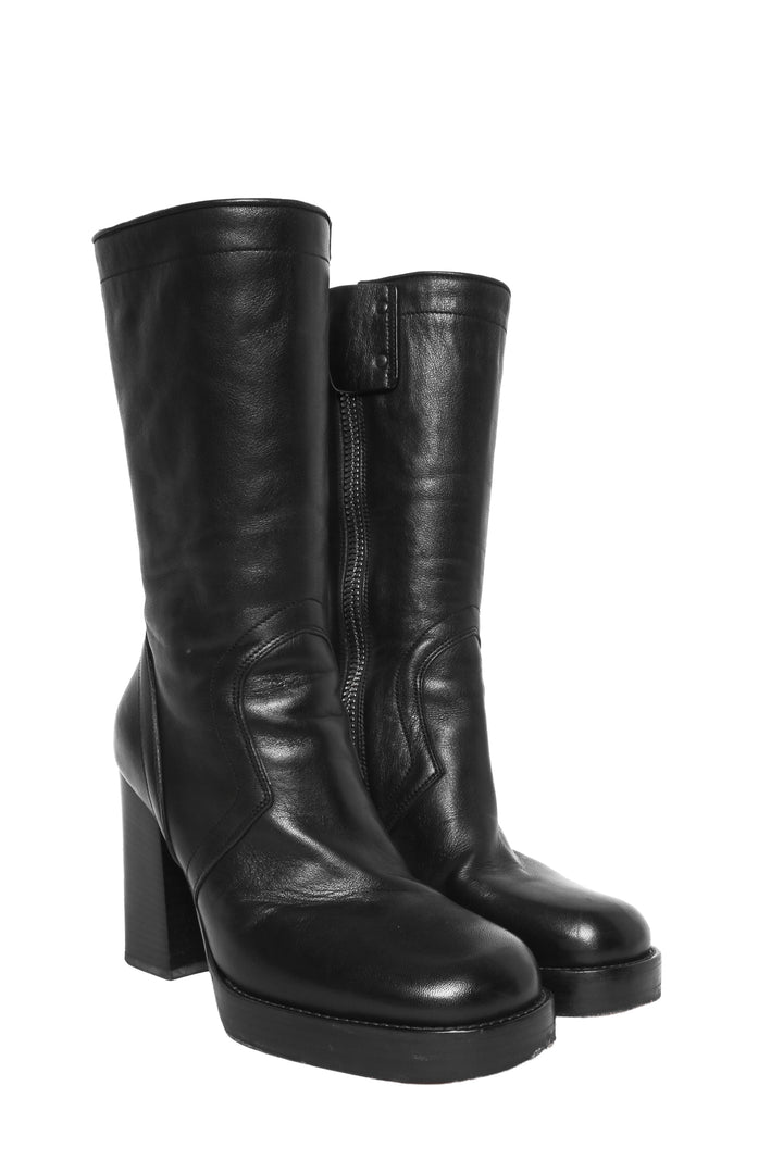 Rick Owens Size 37 Chunky Creeper Boots