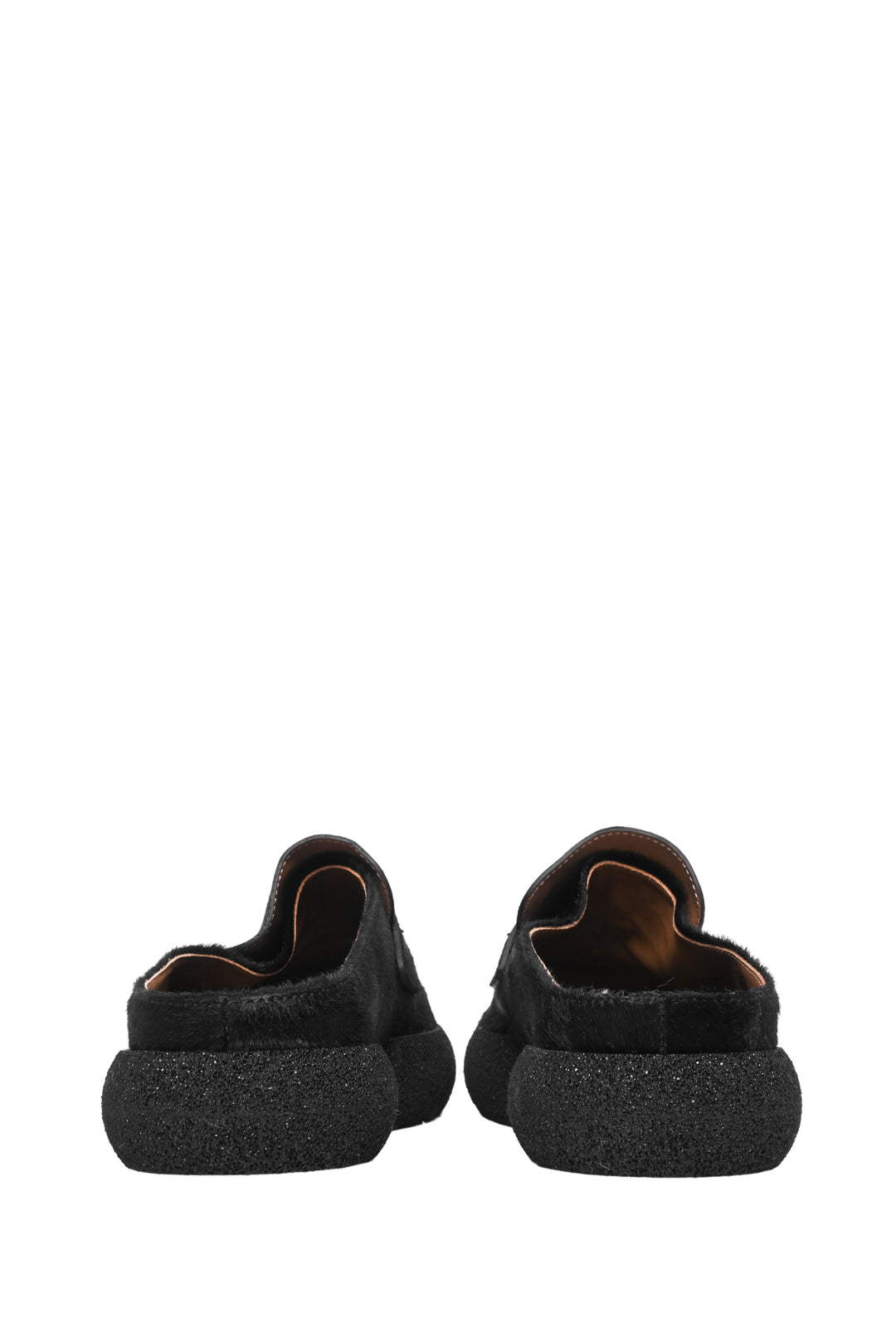 Dries Van Noten Size 37 Pony Hair Slip On Loafers