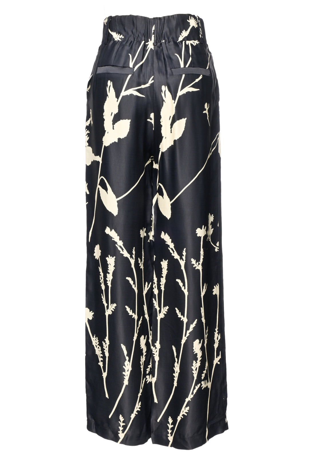 Eiko Ai Size S Floral Tencel-Blend Pants