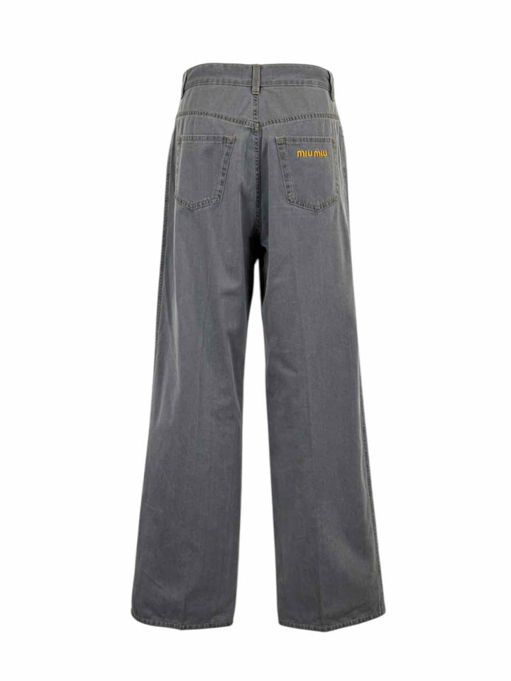 Miu Miu Size 25 2024 Chambray Jeans