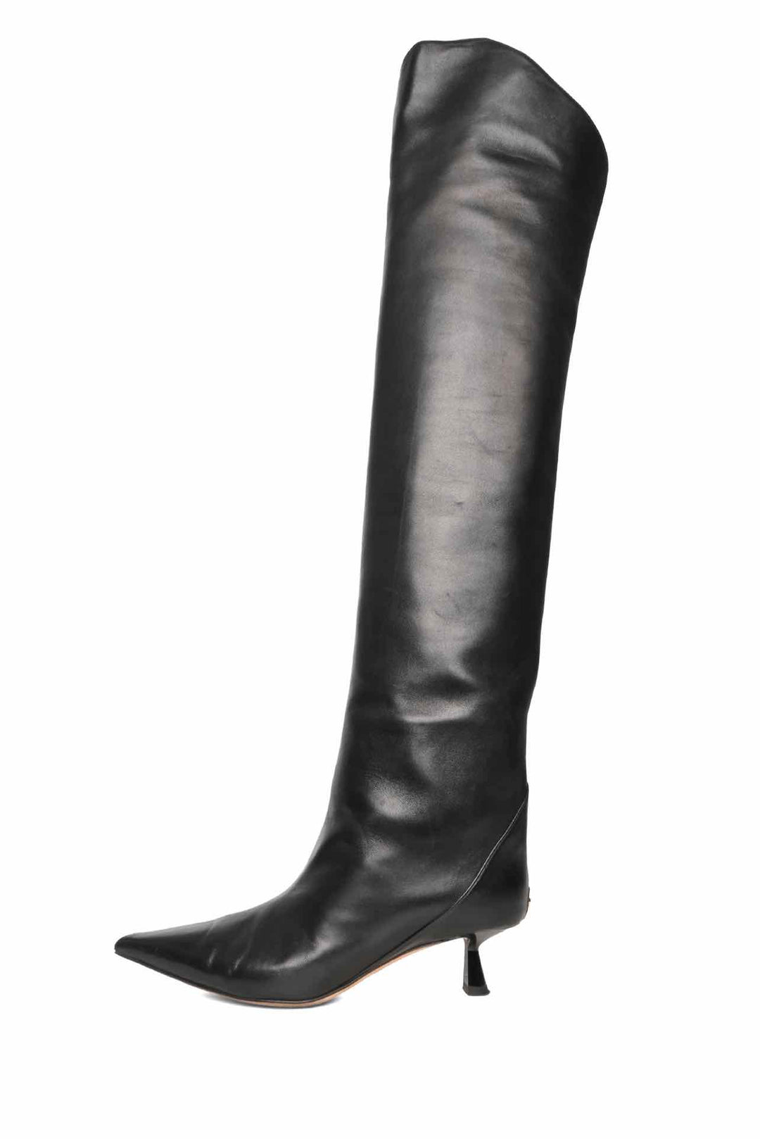 Jimmy Choo Size 38.5 Leather Vari 45 Over-the-knee Boots
