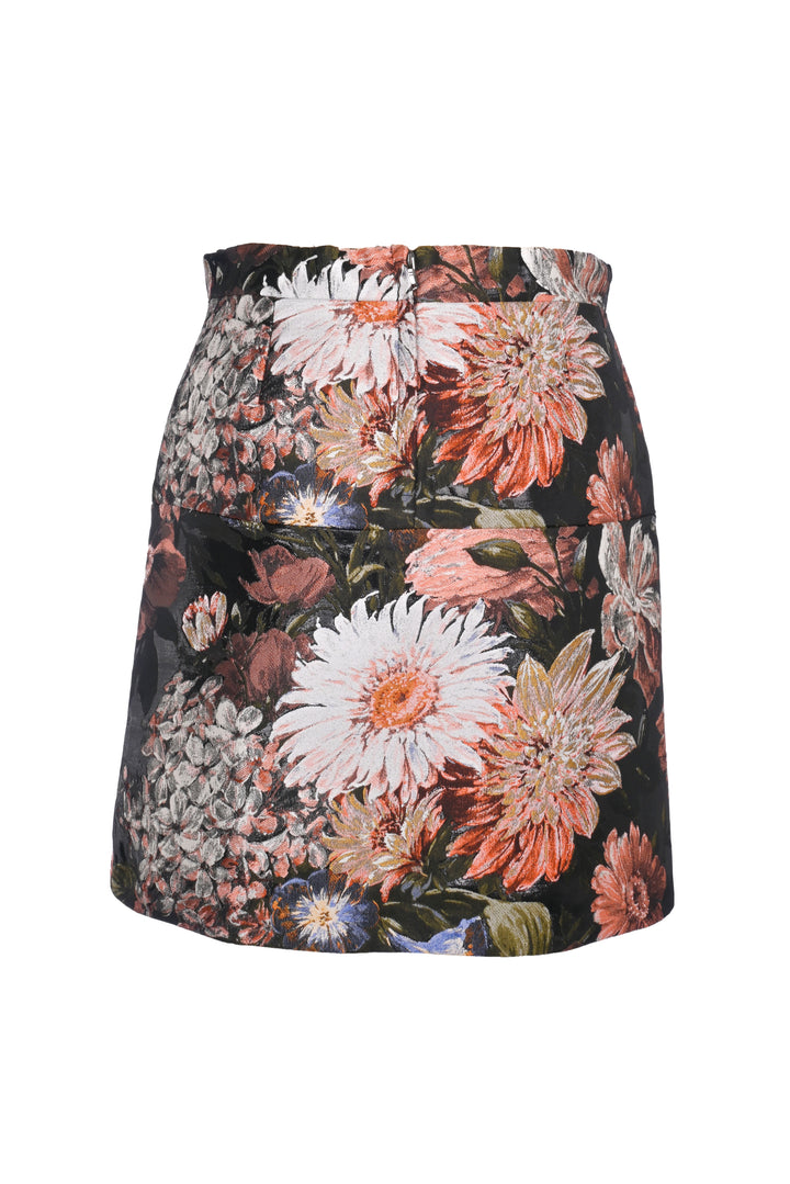 Dolce & Gabbana Size 2 Floral Mini Skirt