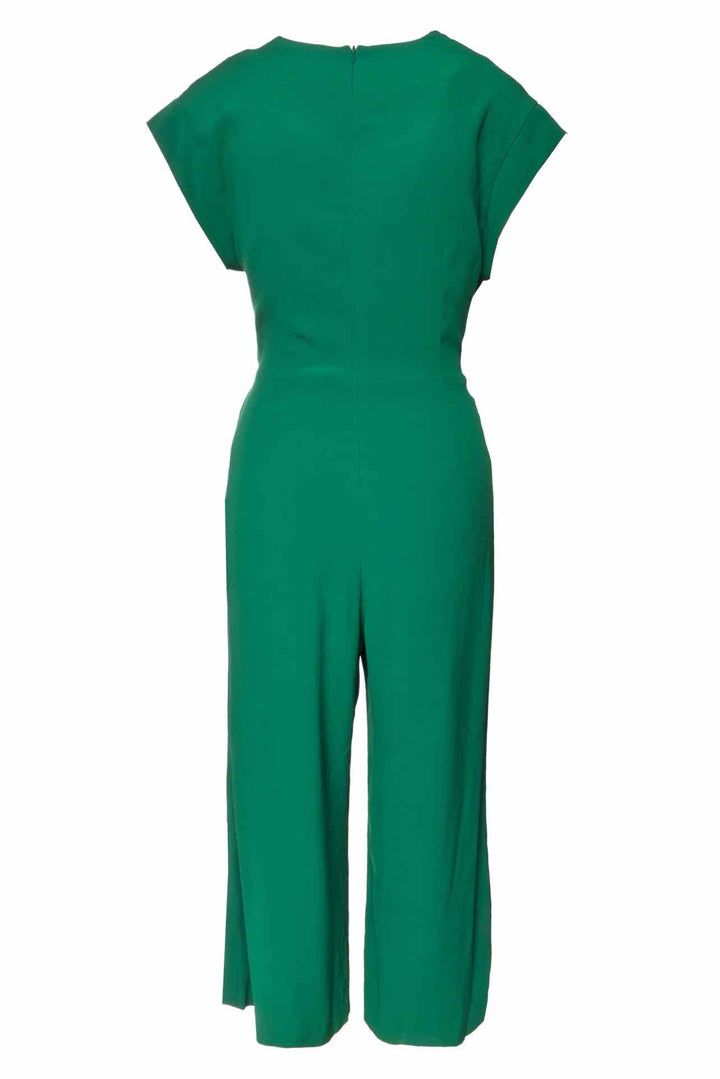 Sandro Size 36 Jason Cropped Tie Front Jumpsuit