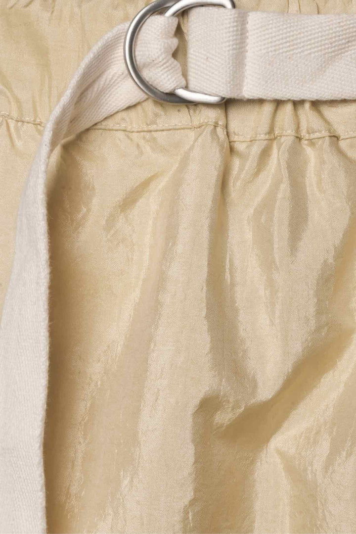 Jil Sander Size 2 Buckled High Waisted Mini Skirt