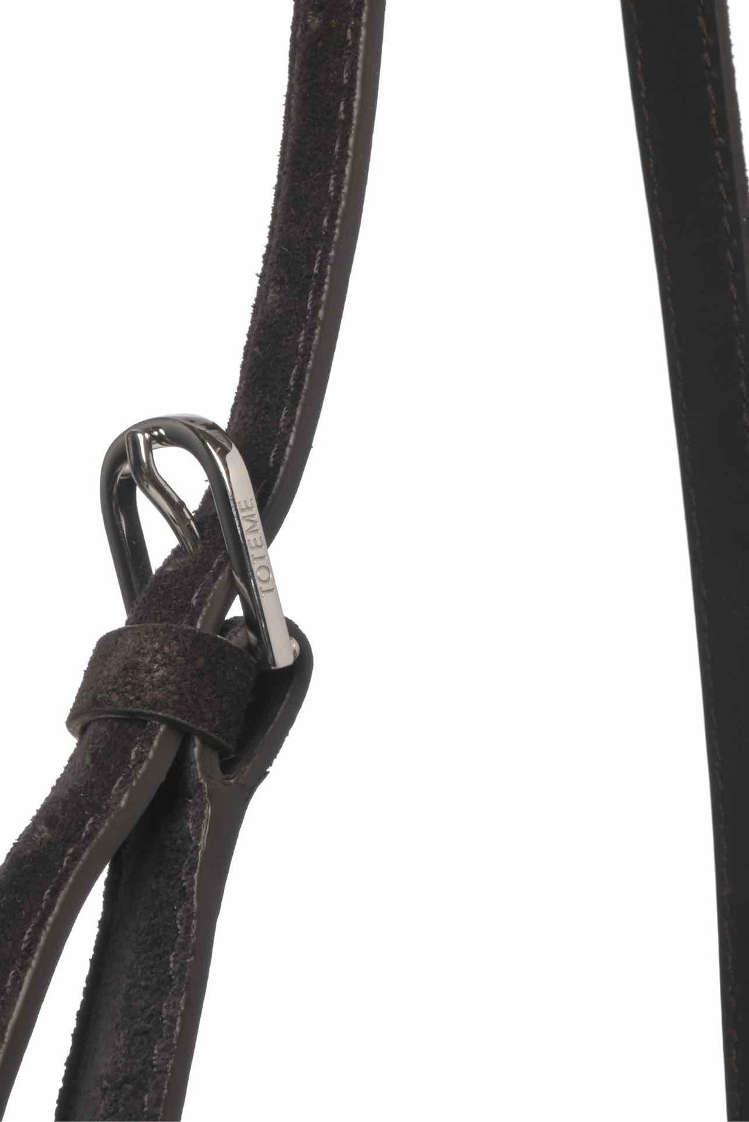 Toteme T-Lock Suede Small Shoulder Bag
