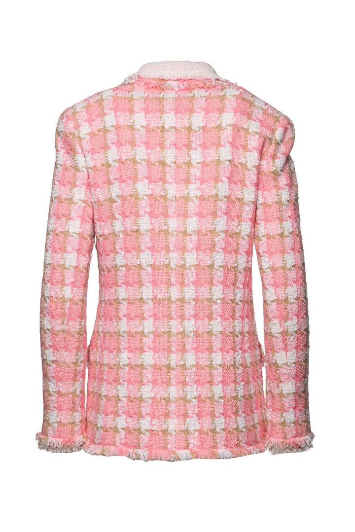 Chanel 2004 Tweed Size 38 Fringe Jacket