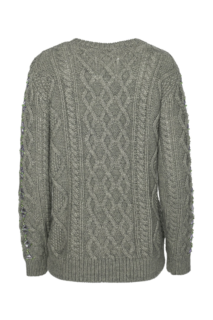 Miu Miu Size L 2023 Beaded Cardigan