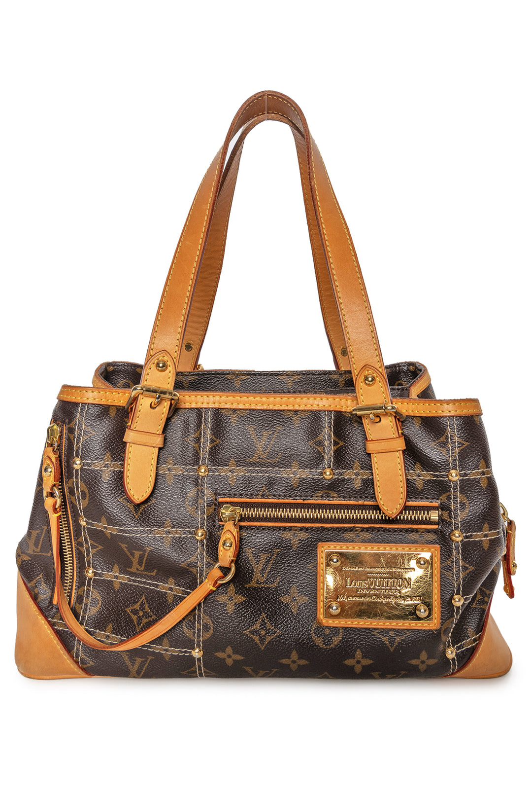 Louis Vuitton Monogram Riveting Shoulder Bag