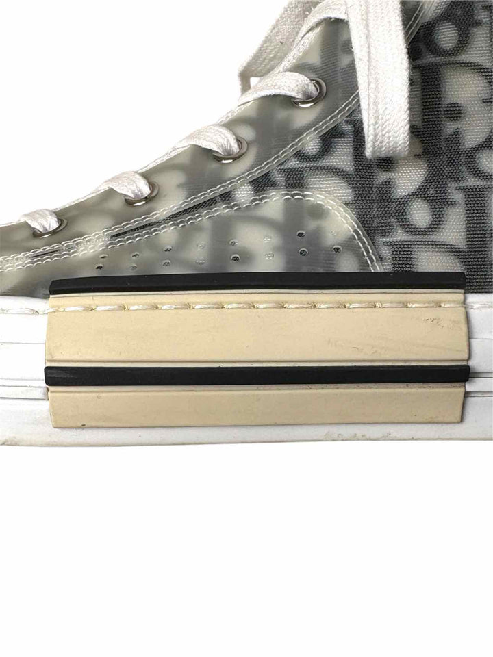 Dior Size 10 Men's B23 League Canvas High-top Sneakers