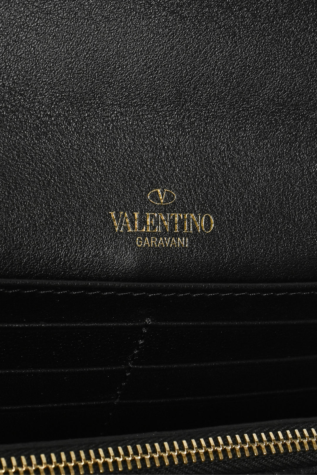 Valentino Rockstud Flap Wallet Clutch