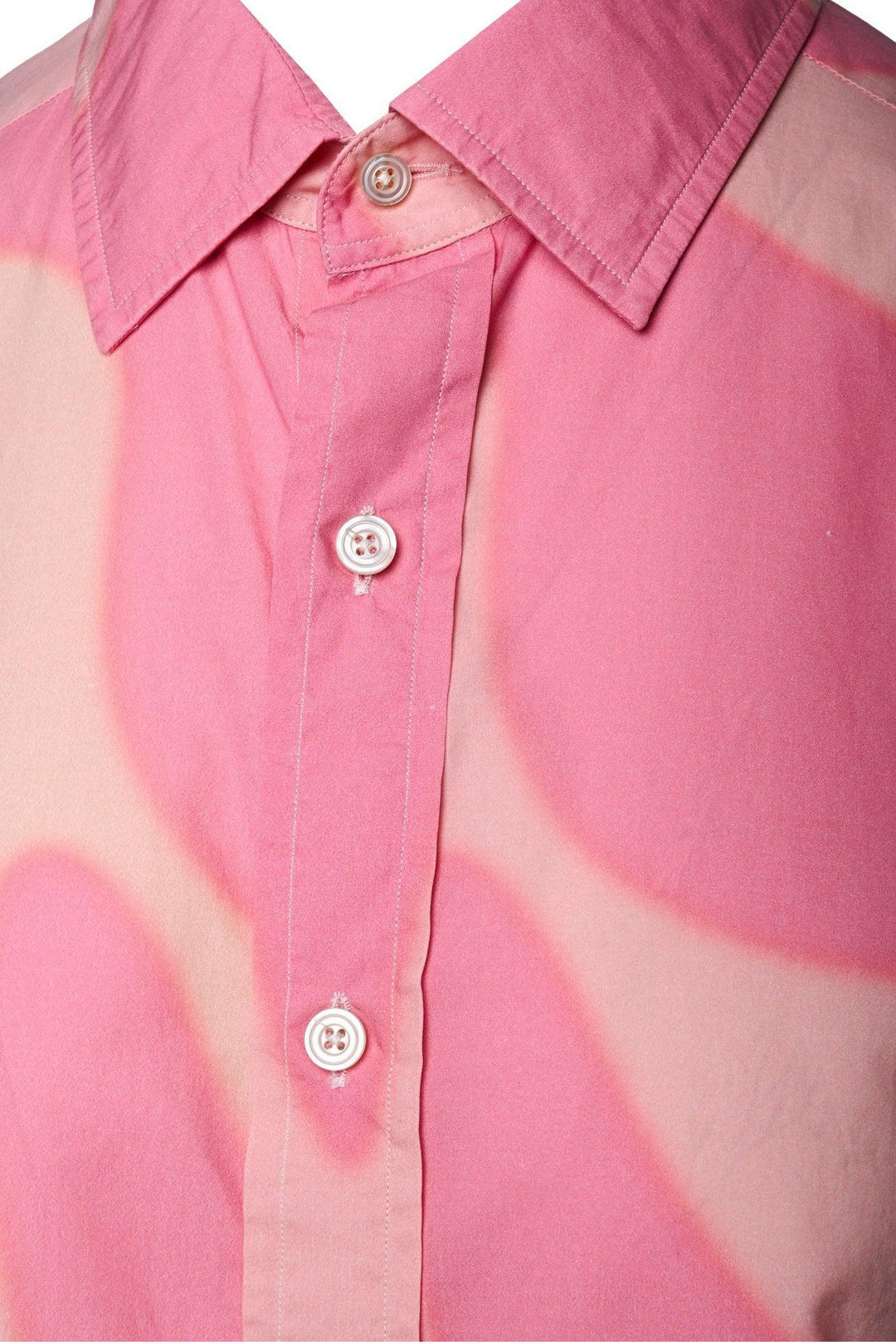 Tom Ford Size 32 Men's Wave Print Shirt Long Sleeve