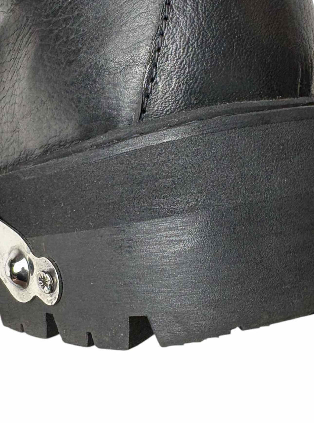 Off-White Leather Hiking Size 38 Ankle Boots